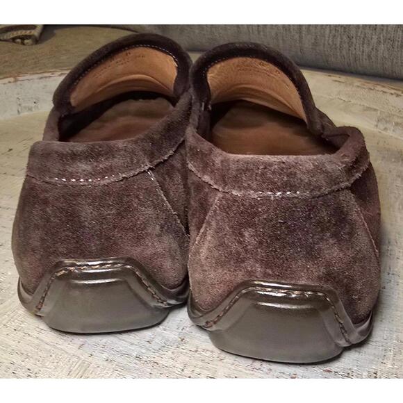 Coach Brown and tan patterned loafers - Picture 5 of 7